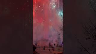 Monument Lighting!! 🦋🦋#2023 #bmore #lights #christmastime #monument #shorts #fireworks #youtube