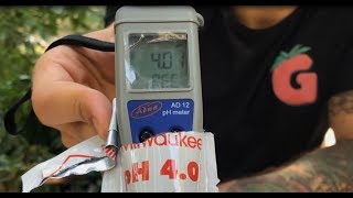 ADWA AD11 pH Metre Kalibrasyon