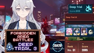 Honkai Impact (Event) - Forbidden Area Battles Deep Trial 3 (Score 2895)