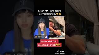 Kenan MM ve Nia Kurbanova//tik tok canli yayin//maşenikin biri maşenik