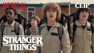 Ghostbuster Scene | Stranger Things 2 | Netflix