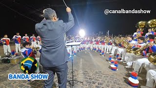 Banda Marcial FAMEB no Concurso de Bandas e Fanfarras de Taperoá 2024