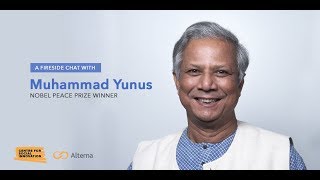 A Fireside Chat with Nobel Peace Prize Winner Muhammad Yunus - round 1