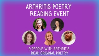 ARTHRITIS FREE VERSE POEMS | Arthritis Poetry Reading Event