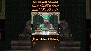 Sahaba Ikram Nabi ﷺ Ke Kurta Mubarak Se Shifa Hasil Kya Karte The | Engineer Mohammad Ali Mirza