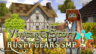 Let the CHAOS BEGIN! - Rusty Gears SMP S4 E1 - Vintage Story