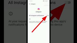 how to close the all notification sent by Instagram or other social media apps.how to enable..change