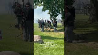 Jackson Civil War Muster #civilwar #civilwarhistory #puremichigan