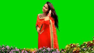 Beautiful Girl amazing song green screen effect video | #greenscreen #green_screen_status