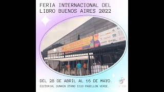 46° Feria Internacional del libro de Buenos Aires Estaremos presentes en el stand 1123 Pabellónverde