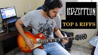 TOP 5 LED ZEPPELIN RIFFS