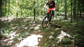 Downhill freeride enduro MTB shred session NS Bikes Snabb Gopro 2016