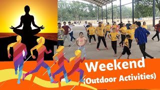 Outdoor Fitness Activities |Weekend in GKVK campus |