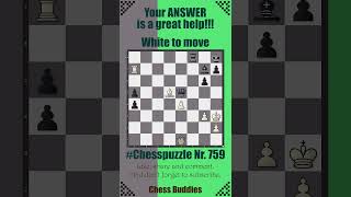 #Chesspuzzle 759