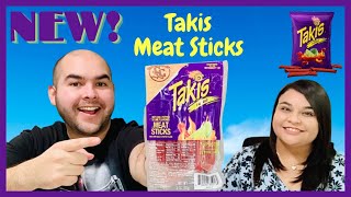 NEW Takis Fuego Meat Sticks Review | Cattleman’s Cut Takis Beef Sticks 🌶🍋