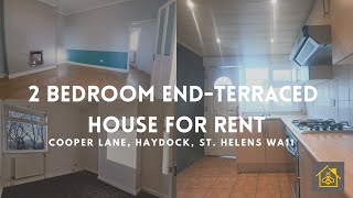 2 Bedroom End-Terraced House For Rent in Cooper Lane, Haydock, St. Helens WA11 0JH