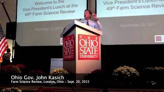 Ohio Gov. John Kasich, Farm Science Review.mov