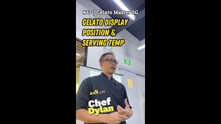 83 Gelato Display Position & Serving Temperature