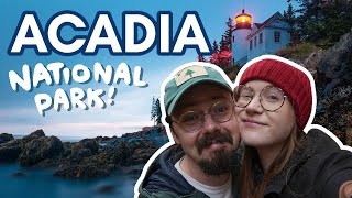 1st time in ACADIA NATIONAL PARK & NEW HAMPSHIRE | British Couple honeymooning in USA