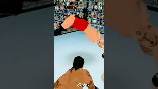 wrestling revolution 3d brock lesnar f5 in wr3d #shorts