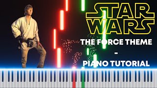 The Force Theme (Binary Sunset) by John Williams - Star Wars || Piano Tutorial EASY by AmadeOurs