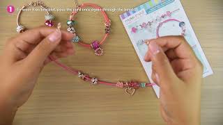 MIR Halo Charms Bracelets Think Pink (1722)