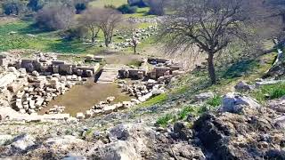 Theatre of The Teos Ancient City and Its Sea Scenery