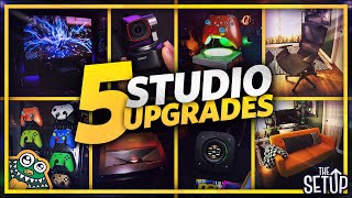 5 Studio Upgrades 📽️🎮 - SETUP - List and Overview