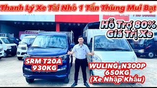 Thanh Lý Xe Tải Thùng Mui Bạt Dưới 1Tấn | Khởi Nghiệp Chị 50-55Triệu #xetai990kg #xetainho #dongben