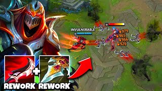 Zed, but I built 2 Mythic Items and one-shot everyone (NEW REWORK)