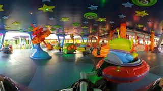 Alien Swirling Saucers in Virtual Reality!  #VR360 #disney #hollywoodstudios