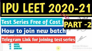 IPU LEET 2020-21 /FIRST TEST SERIES /MOST IMPORTANT QUESTION OF MECHANICS /MATHS/REASONING/COMPUTER