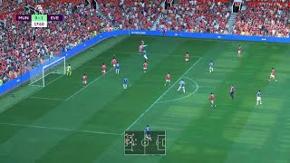 FIFA 22 Realistic Sliders Career Mode Man Utd VS Everton