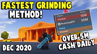 Brand New Fastest Solo Grinding Method In Jailbreak! | How To Make over $5M Daily By Yourself!