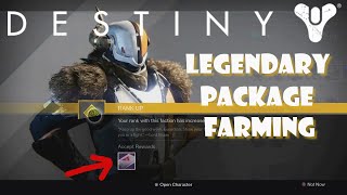 destiny crucible legendary package farming fast rank up after april update 2016