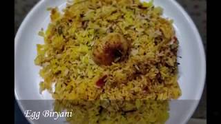 egg biryani