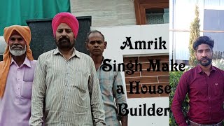 # R Nait#Dabda  Kithe a #Amrik singh make a House Builder..,🤘🤘