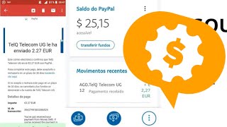 Pagou sem taxa | pagou 2.27€ | APP pagando | money SMS | prova de pagamento de money SMS