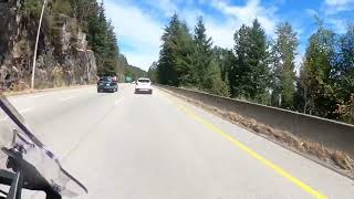 Squamish valley on the 2022 BMW F850GS