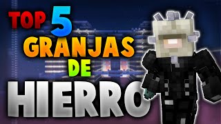 Top 5 Granjas De Hierro - Minecraft 1.8,1.9, 1.10,1.11 y 1.12