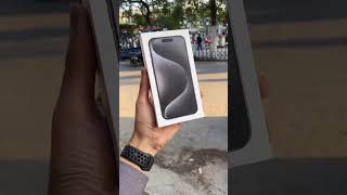 IphonE 15 pro (256 gb non pta jv box pack apple non active black titaniumPricE=220k fix #mr_arm😈