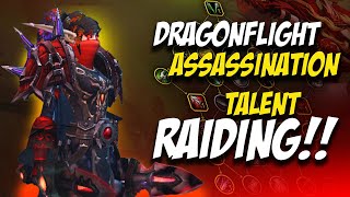 Raiding DRAGONFLIGHT ASSA TALENTS - indepth build guide for rogues #worldofwarcraft