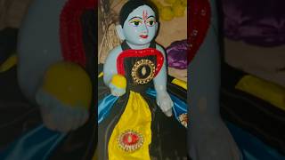 Garba ke liye ban gai hai mere Laddugopal ki sundar si dress @laddugopalpyaro06 #shorts #diy