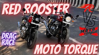 DRAG RACE Moto Torque vs Red Rooster Exhaust  | Gt 650 vs Gt650