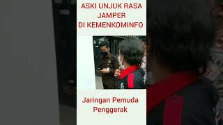 Aksi Jamper Desak Menkominfo Take Down Akun Medsos Selebgram Denise Chariesta