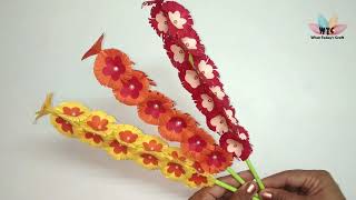 How to Make Beautiful Paper Flowers | DIY Crafts | Paper Crafts