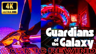 4K Ride POV: Guardians of the Galaxy 💫 Cosmic Rewind | Pre-Show + FULL Ride | Epcot | Disney World