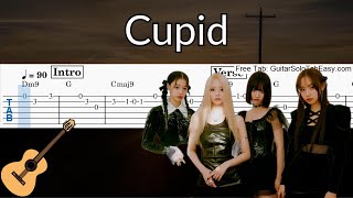 Cupid (Twin version) - Guitar Solo Tab Easy