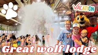 Surprise family vacation to Great Wolf Lodge Water Park