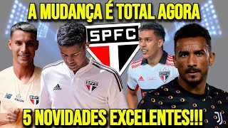 EXCELENTE DEMAIS!!! SÃO PAULO (SPFC) TEM MUDANÇA GIGANTESCA NA BASE E RETORNOS DE AGORA!